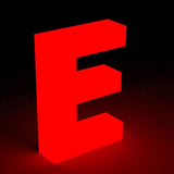 Lettres Lumineuses Bloc 3D avec Chants Diffusants Personnalisables Sur Mesure. Devis gratuit.