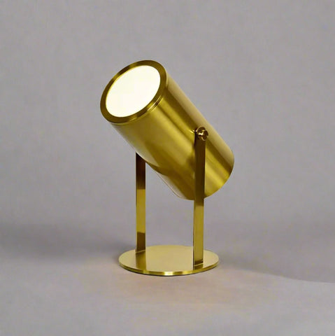 Lampe de Table LED Sans Fil Ronde, Rétro, Lunette Vintage - ELIX