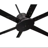 Ventilateur de Plafond Industriel HVLS Ø304 cm Noir en Acier Réversible - XENIO