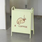 Chevalet Double Face Stop Trottoir Personnalisable Design - DSD01