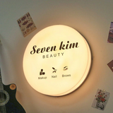 Caisson Lumineux Rond ou Forme Personnalisée Sur Mesure en Acrylique