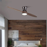 Ventilateur de Plafond en Bois Silencieux avec ou sans Lumière 152 cm - QUIRKO