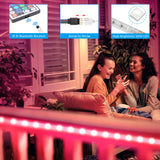 Ruban LED SMD 3535 12V Flexible Wifi RGB 5/10/15/20/30/40 mètres