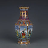 Vase octogonal aux couleurs pastel - La pièce maîtresse de votre intérieur
