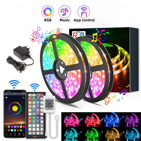 Ruban LED SMD 3535 12V Flexible Wifi RGB 5/10/15/20/30/40 mètres