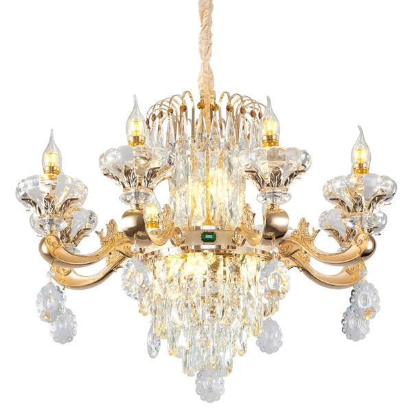 Lustre Rétro, Chandelier de Cristal style Européen - LUMINA – Mon ...