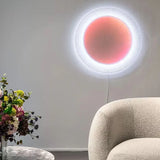 Applique Murale LED Design Moderne Ronde, Carrée avec Télécommande, Dimmable pour Salon, Chambre - GANDAAR