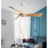 Ventilateur de Plafond DC Silencieux en Bois avec Lumière et Télécommande - SEDIO