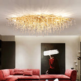 Lustre de Luxe Contemporain en Verre Décoratif - NATURA
