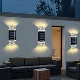 Applique Murale LED pour Extérieur Solaire et Étanche IP65
