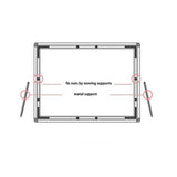 Panneau Lumineux Format A2 pour Menus, Fast Food, Salons, Restaurants