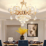 Lustre Vintage en Cristal de style Baroque - FANTAISIA