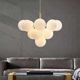 Plafonnier avec Globes en Verre en forme de nuage - NUBILUXE
