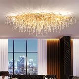 Lustre de Luxe Contemporain en Verre Décoratif - NATURA