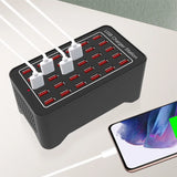 Stations de charge USB 10 15 20 25 30 60 Ports, Chargeur pour Téléphone et Tablettes Ignifuge