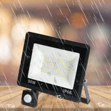 Projecteur LED Extérieur avec Capteur de Mouvement - Étanche IP66, 10W à 100W