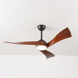 Ventilateur de Plafond DC Silencieux en Bois avec Lumière et Télécommande - SEDIO