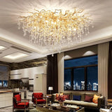 Lustre de Luxe Contemporain en Verre Décoratif - NATURA