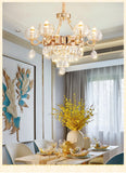 Lustre Vintage en Cristal de style Baroque - FANTAISIA