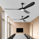 Ventilateur de Plafond Grande Taille 223 cm Silencieux Avec ou Sans Lumière - EXQUIO