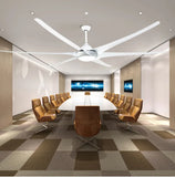 100 inch large Industrial wind ceiling fan DC110V/220V for Hotel lobby club Ceiling Fans