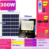Lampe Solaire LED Extérieur IP65 Étanche 2000W, Applique Murale - DAYTONA