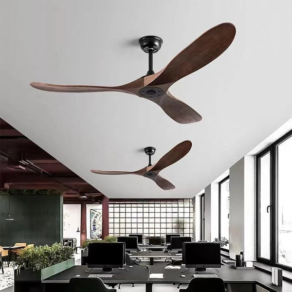 Ventilateur de Plafond Grande Taille 223 cm Silencieux Avec ou Sans Lumière - EXQUIO