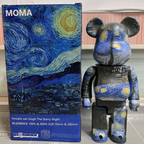 Figurine Bearbrick Van Gogh 28cm 400% MOMA