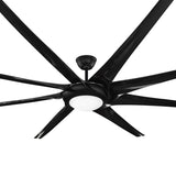 100 inch large Industrial wind ceiling fan DC110V/220V for Hotel lobby club Ceiling Fans