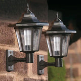 Applique murale solaire LED rétro, décor pour extérieur - IDYSS