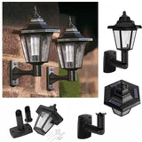 Applique murale solaire LED rétro, décor pour extérieur - IDYSS