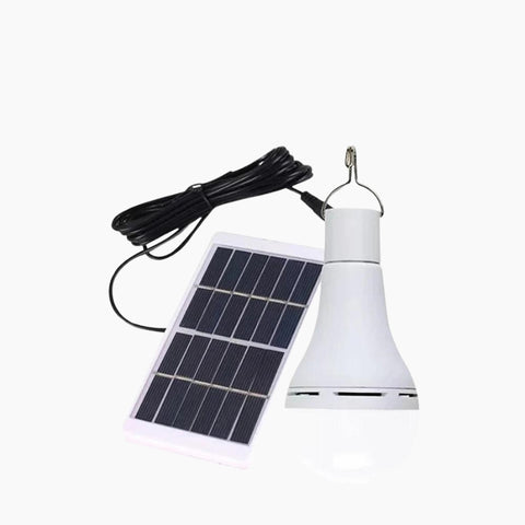 Ampoule Solaire Extérieure Étanche - Lampe Portable avec Télécommande - IP65