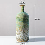 Vase Artistique en Céramique - Glaçure Magique Changeante