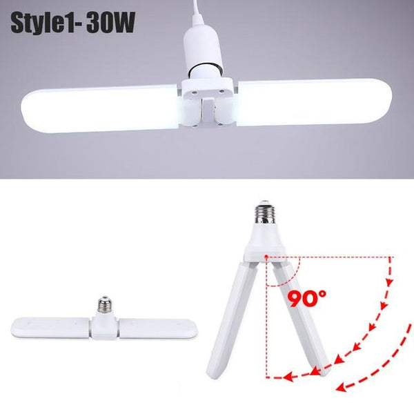 Bulb, E27 LED Pendant Lamp with Folding Blades | 30, 40, 60W
