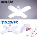 Bulb, E27 LED Pendant Lamp with Folding Blades | 30, 40, 60W