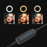 LED Ring Light with 3 Light Modes for Photo/Video