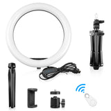 LED Ring Light with 3 Light Modes for Photo/Video