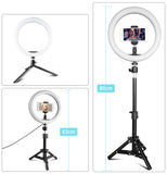 LED Ring Light with 3 Light Modes for Photo/Video