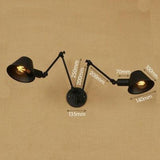 Double Head Industrial Wall Light - OCTAVIA