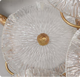 Luxury Wall Light in Copper, Glass and Brass - MA'ARRAT