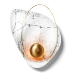Post Modern Marble Sconce