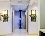 Wall Lamp with Glass Pot for Hydroponic Plants