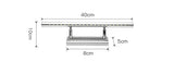 Waterproof LED Stainless Steel Wall Light