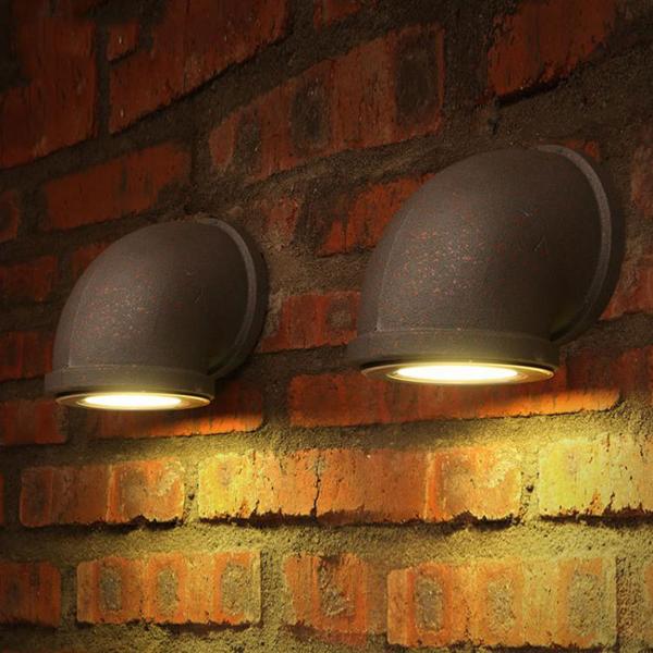 Retro Style Iron Wall Sconce - BROOKLYN