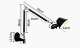 Modern Simple Folding Long Arm Wall Lamp