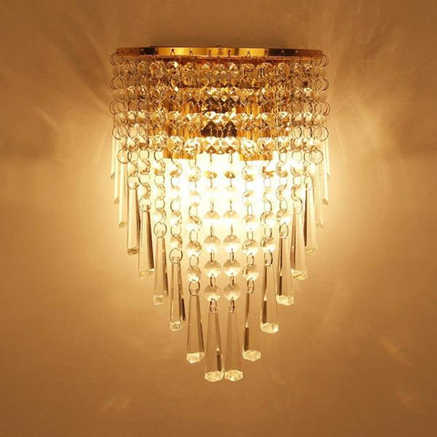 Applique Murale Cristal Vintage E14 Or