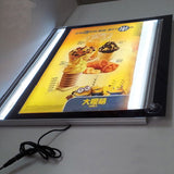 Cadre Photo Publicitaire Lumineux  LED en Aluminium