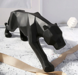 Sculpture Abstraite de Panthère pour la Décoration Intérieure