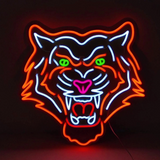 Néon Décoratif LED - Tête de Tigre