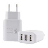 AC DC Mains Fast Charger with 3 USB Ports